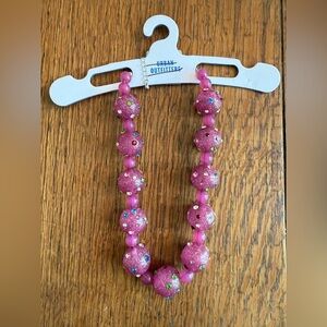 Urban Outfitters Pink Beaded Necklace